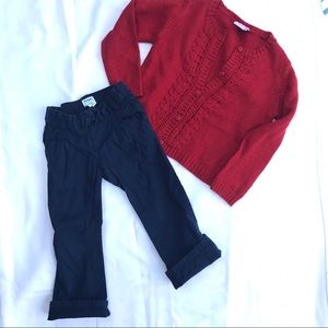 3T pants and cardigan set